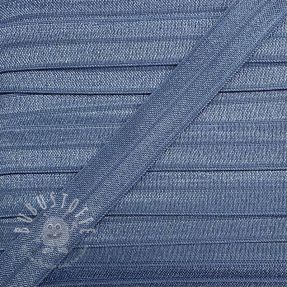 Elastisches Schrägband Polyamide 15 mm light jeans