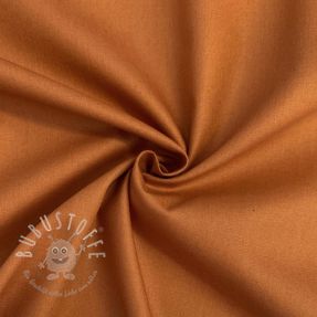 Baumwollstoff popeline rust