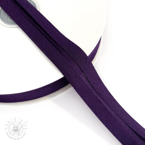 Schrägband baumwoll purple