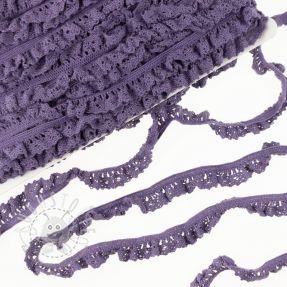 Baumwollspitze elastisch lavender