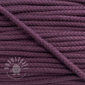 Baumwollkordel 8 mm violet
