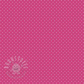 Baumwollstoff Petit dots pink