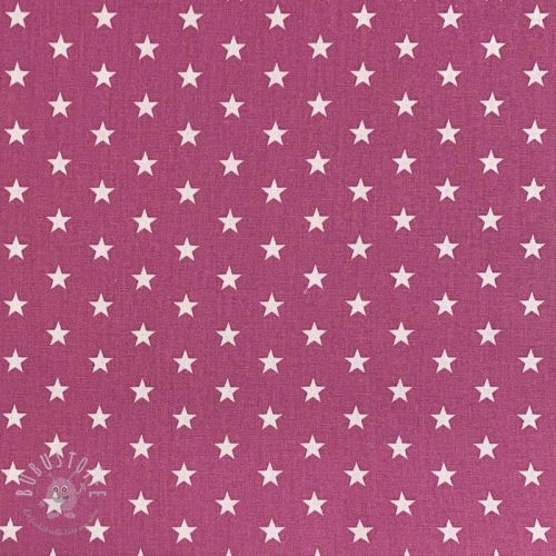Baumwollstoff Petit stars mauve
