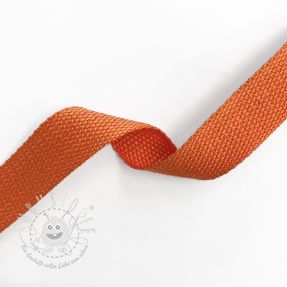 Gurtband 2,5 cm orange