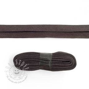 Schrägband baumwoll - 3 m mocha