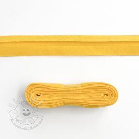 Schrägband baumwoll - 3 m lemon