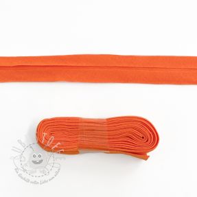 Schrägband baumwoll - 3 m orange