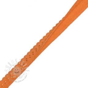 Elastisches Schrägband Polyamide 12 mm LUXURY orange