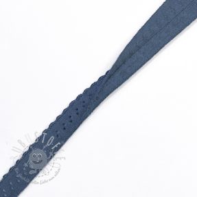 Elastisches Schrägband Polyamide 12 mm LUXURY jeans